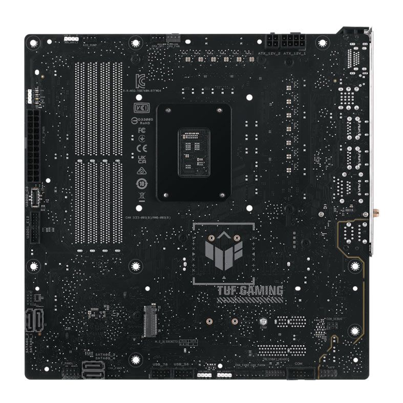 Placa Mae Asus Tuf Gaming B760M-BTF WIFI D4, DDR4, Socket LGA 1700, M-ATX, Chipset Intel B760, TUF-GAMING-B760M-BTF-WIFI-D4