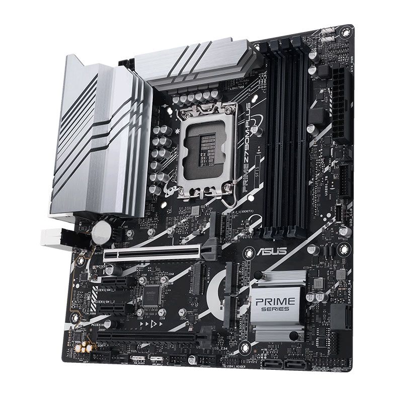 Placa Mae Asus Prime Z790M-PLUS, DDR5, Socket LGA 1700, M-ATX, Chipset Intel Z790, PRIME-Z790M-PLUS