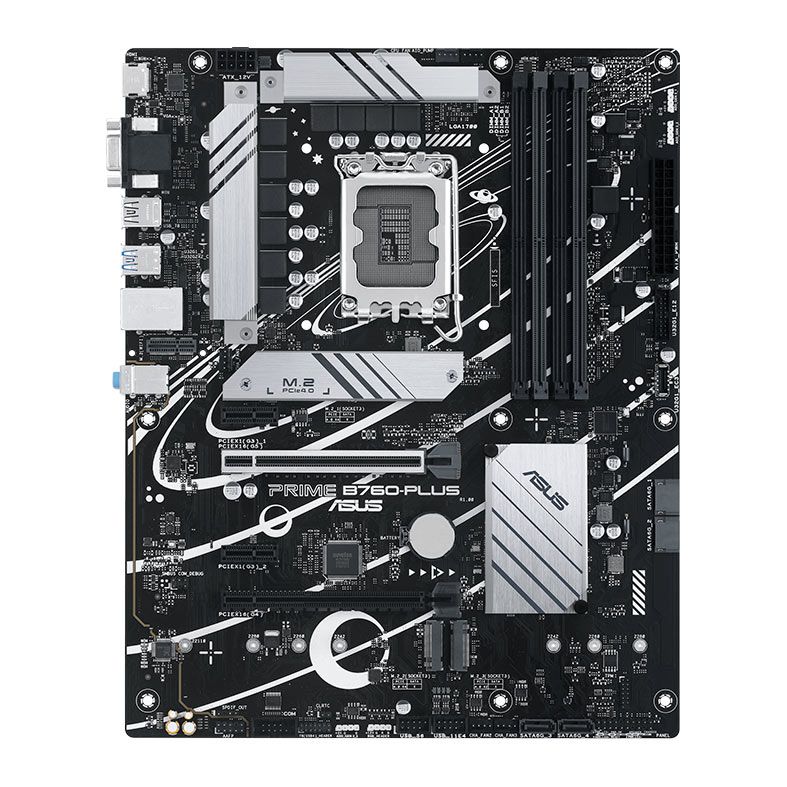 Placa Mae Asus Prime B760-PLUS, DDR5, Socket LGA 1700, ATX, Chipset Intel B760, PRIME-B760-PLUS