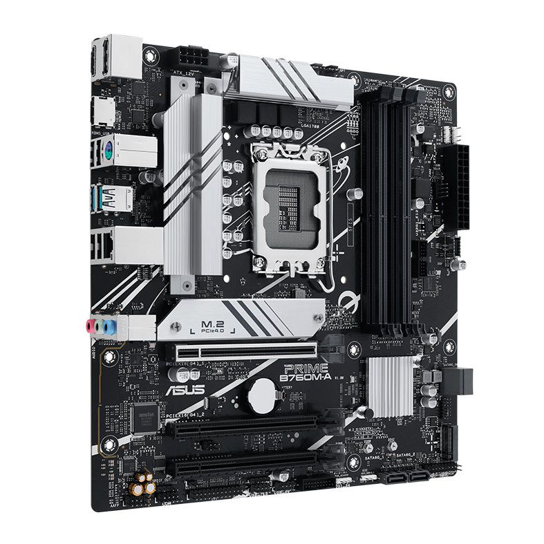 Placa Mae Asus Prime B760M-A, DDR5, Socket LGA 1700, M-ATX, Chipset Intel B760M, PRIME-B760M-A
