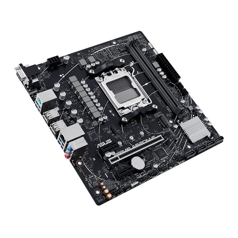 Placa Mae Asus Prime A620M-E, DDR5, Socket AMD AM5, M-ATX, Chipset AMD A620, PRIME-A620M-E