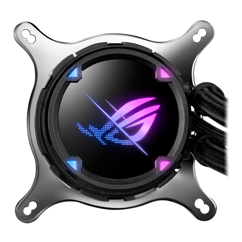 Water Cooler Asus Rog Strix LC II 360, ARGB, 360mm, Preto, 90RC00F1-M0UAY4