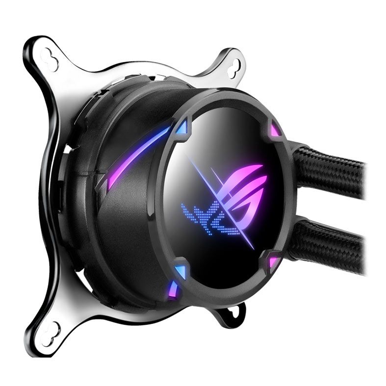 Water Cooler Asus Rog Strix LC II 360, ARGB, 360mm, Preto, 90RC00F1-M0UAY4