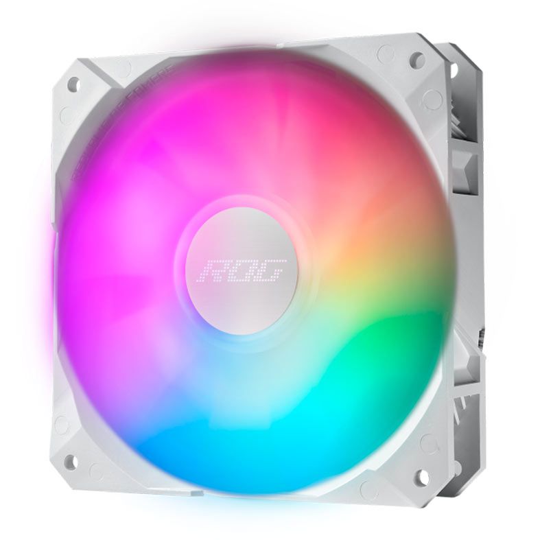 Water Cooler Asus Rog Strix LC II 360 White Edition, ARGB, 360mm, Branco, 90RC00F2-MOUAY4
