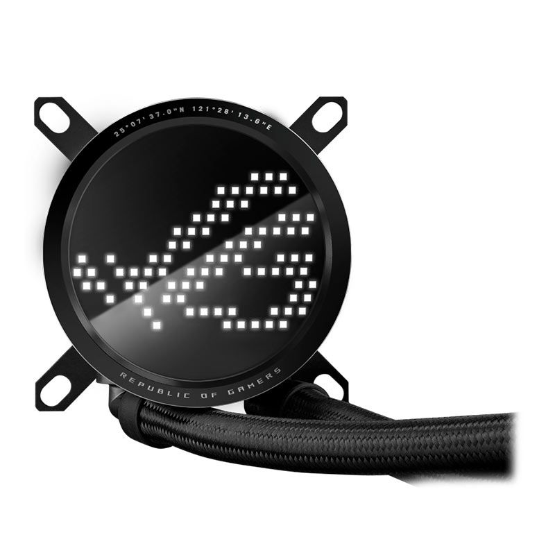 Water Cooler Asus Rog Ryuo III 360, ARGB, 360mm, Preto, 90RC00I1-M0UAY0