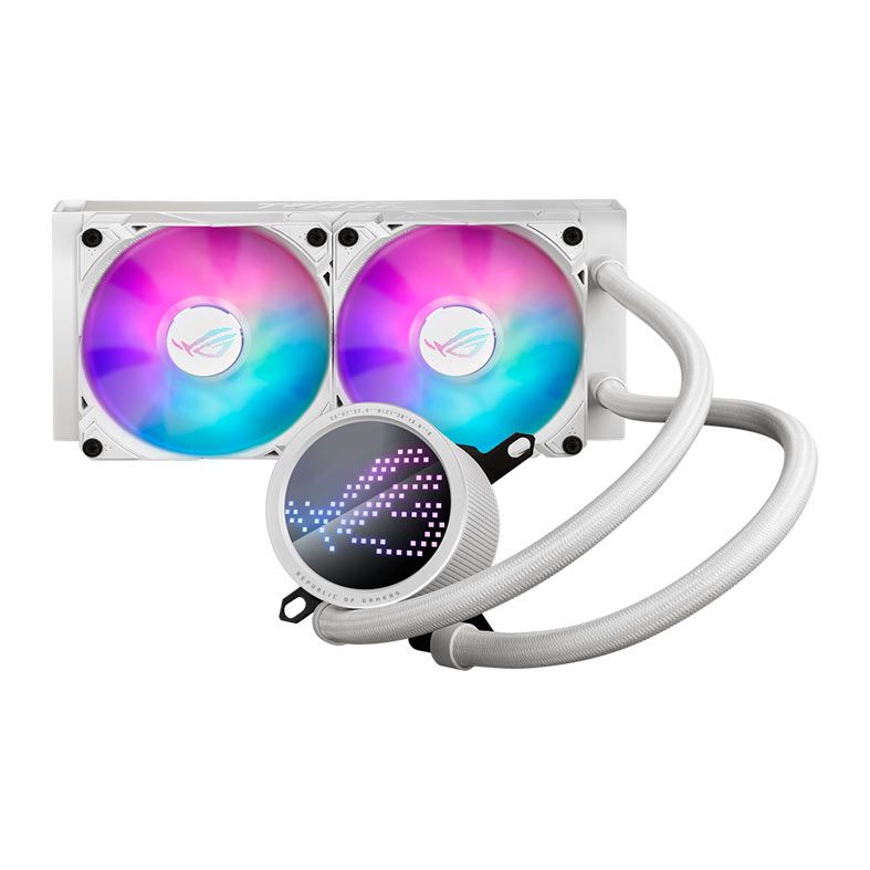 Water Cooler Asus Rog Ryuo III 240, ARGB, 240mm, Branco, 90RC00J2-M0UAY0