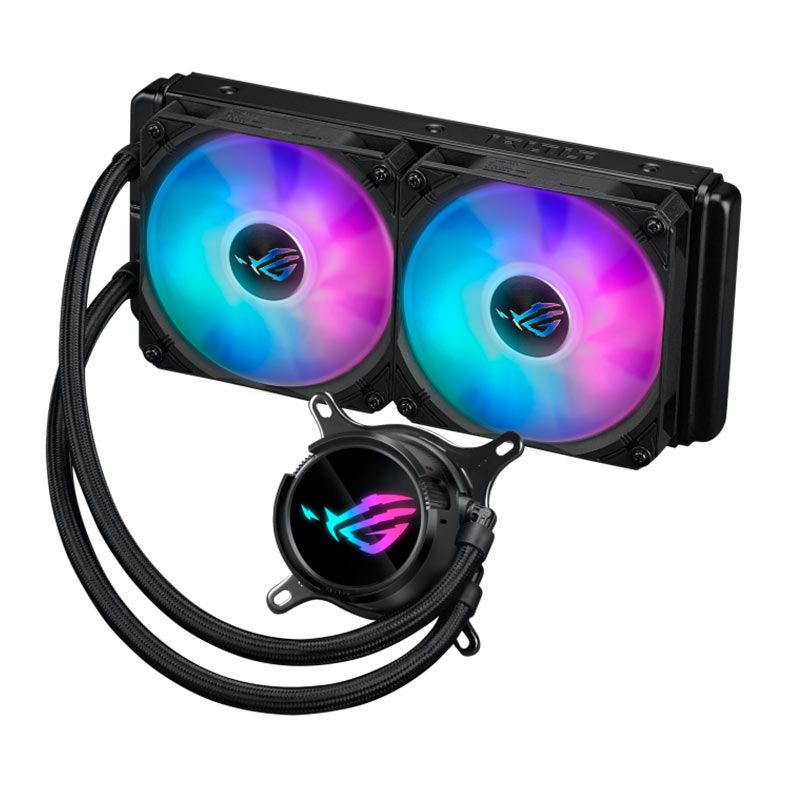 Water Cooler Asus Rog Strix LC III 240, ARGB, 240mm, Preto, 90RC00S1-M0UAY0
