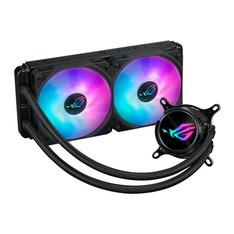 Water Cooler Asus Rog Strix LC III 240, ARGB, 240mm, Preto, 90RC00S1-M0UAY0
