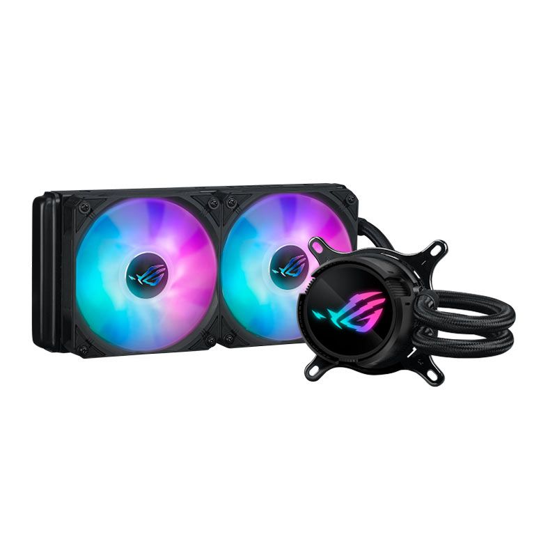 Water Cooler Asus Rog Strix LC III 240, ARGB, 240mm, Preto, 90RC00S1-M0UAY0