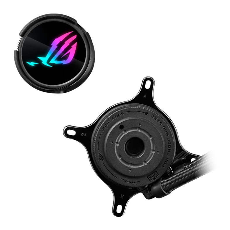 Water Cooler Asus Rog Strix LC III 360, ARGB, 360mm, Preto, 90RC00T1-M0UAY0