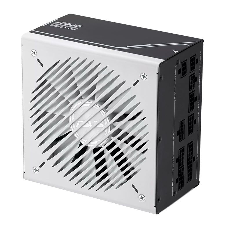 Fonte Asus Prime, Full-Modular, 850W, 80 Plus Gold, Branca e Preta, 90YE00U0-B0BA00
