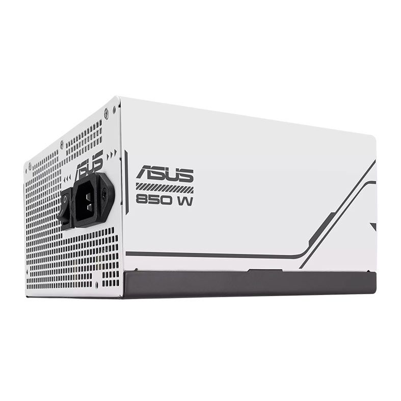 Fonte Asus Prime, Full-Modular, 850W, 80 Plus Gold, Branca e Preta, 90YE00U0-B0BA00