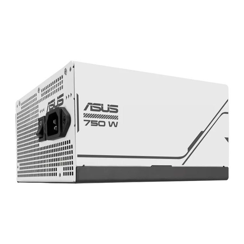Fonte Asus Prime, Full-Modular, 750W, 80 Plus Gold, Branca e Preta, 90YE00U1-B0BA00