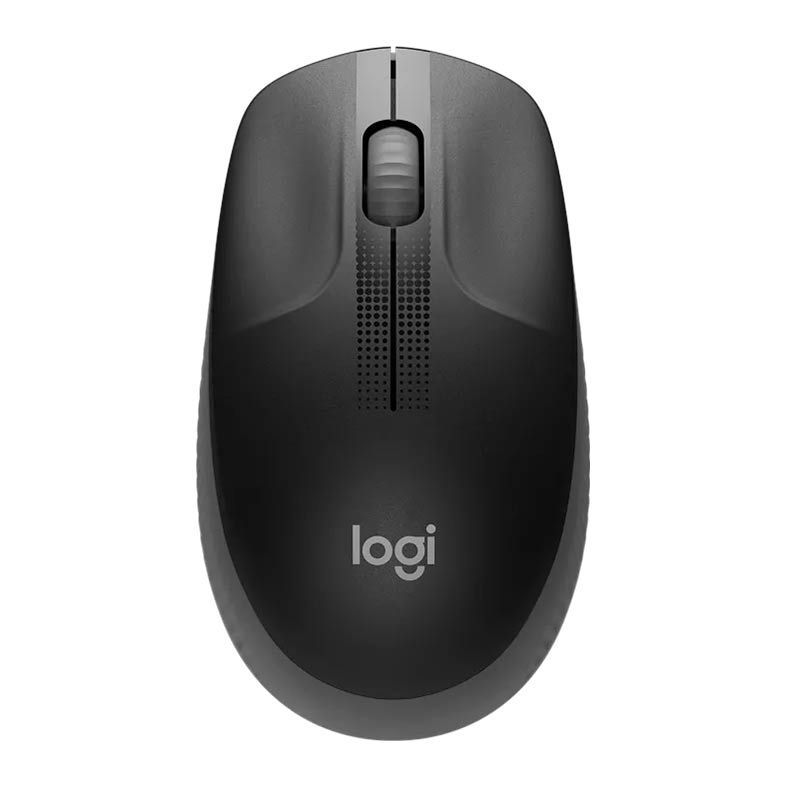 Mouse Logitech M190 Wireless 1000dpi Preto/Cinza, 910-005902