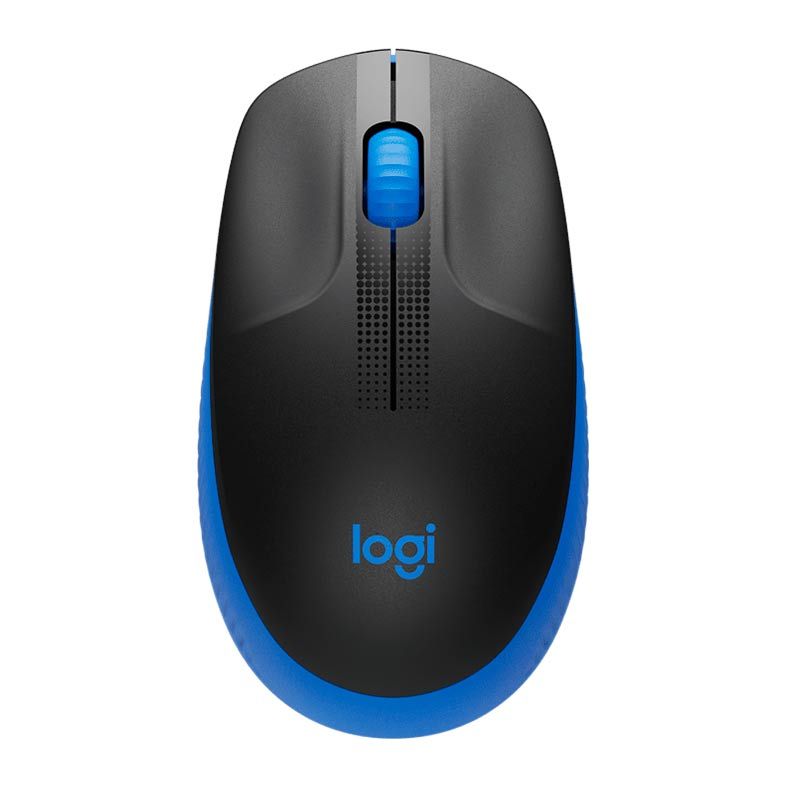 Mouse Logitech M190 Wireless 1000dpi Preto/Azul, 910-005903