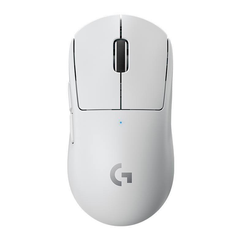 Mouse Gamer Logitech Wireless PRO X Superlight 25600DPI Branco, 910-005941