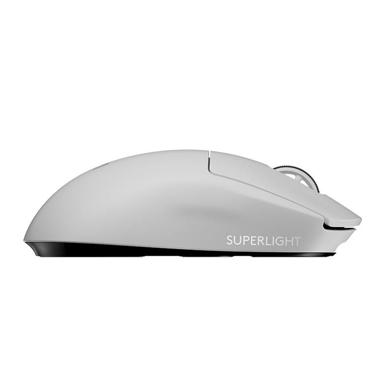 Mouse Gamer Logitech Wireless PRO X Superlight 25600DPI Branco, 910-005941