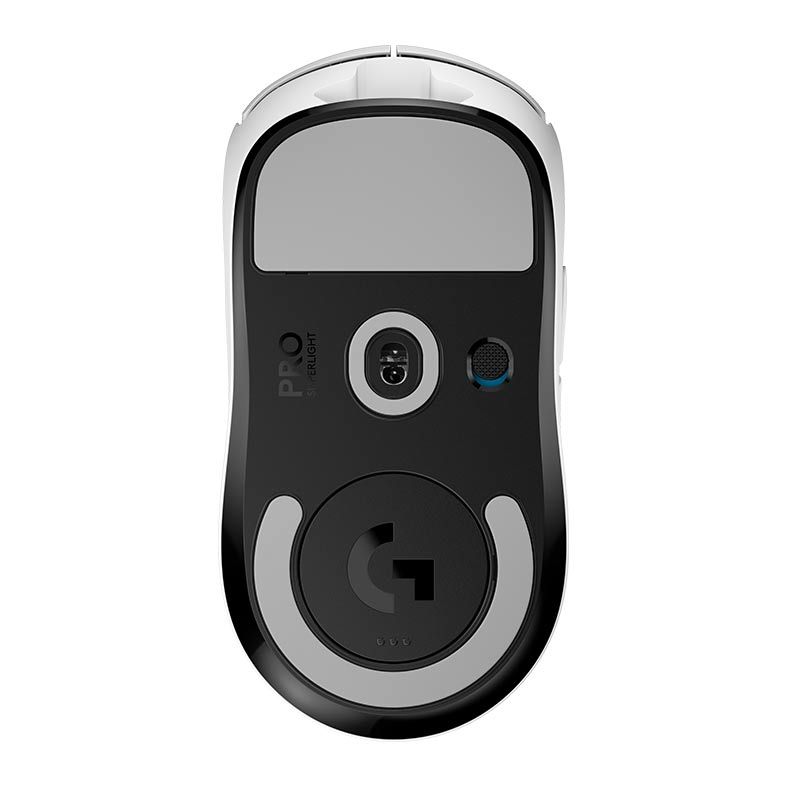 Mouse Gamer Logitech Wireless PRO X Superlight 25600DPI Branco, 910-005941