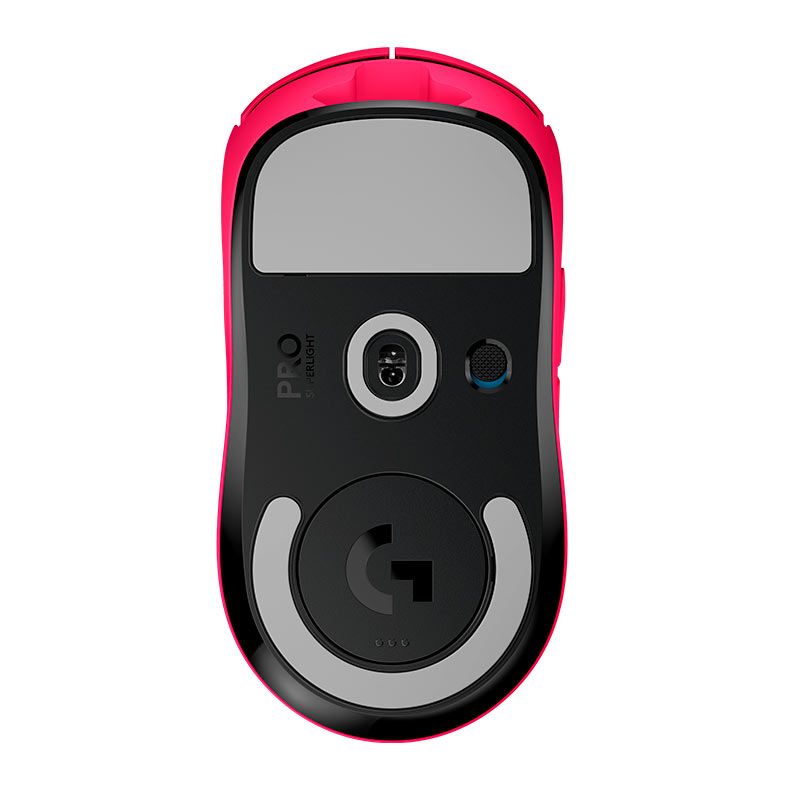 Mouse Gamer Logitech G Pro X Superlight, Wireless, 25600DPI, 5 Botoes, Rosa, 910-005955