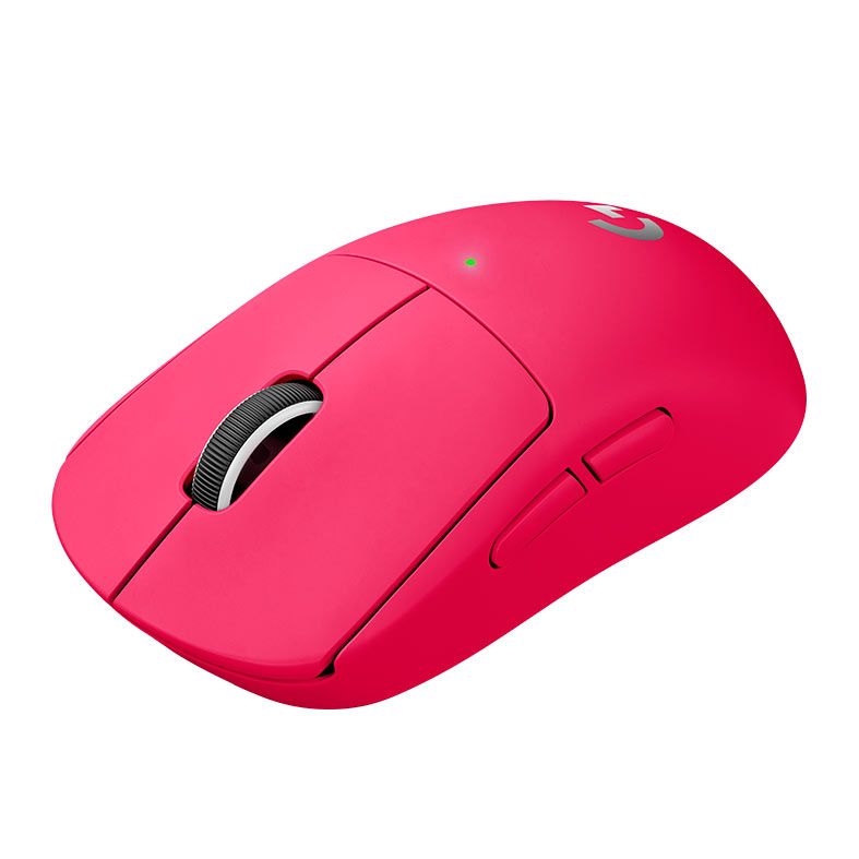 Mouse Gamer Logitech G Pro X Superlight, Wireless, 25600DPI, 5 Botoes, Rosa, 910-005955