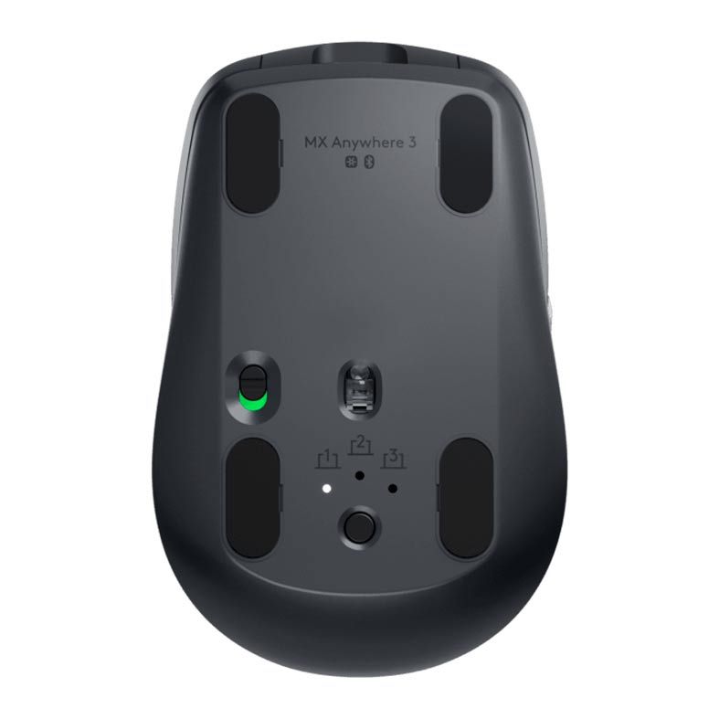 Mouse Logitech MX AnyWhere 3 Wireless 1000Dpi 6 Botoes Preto, 910-005992