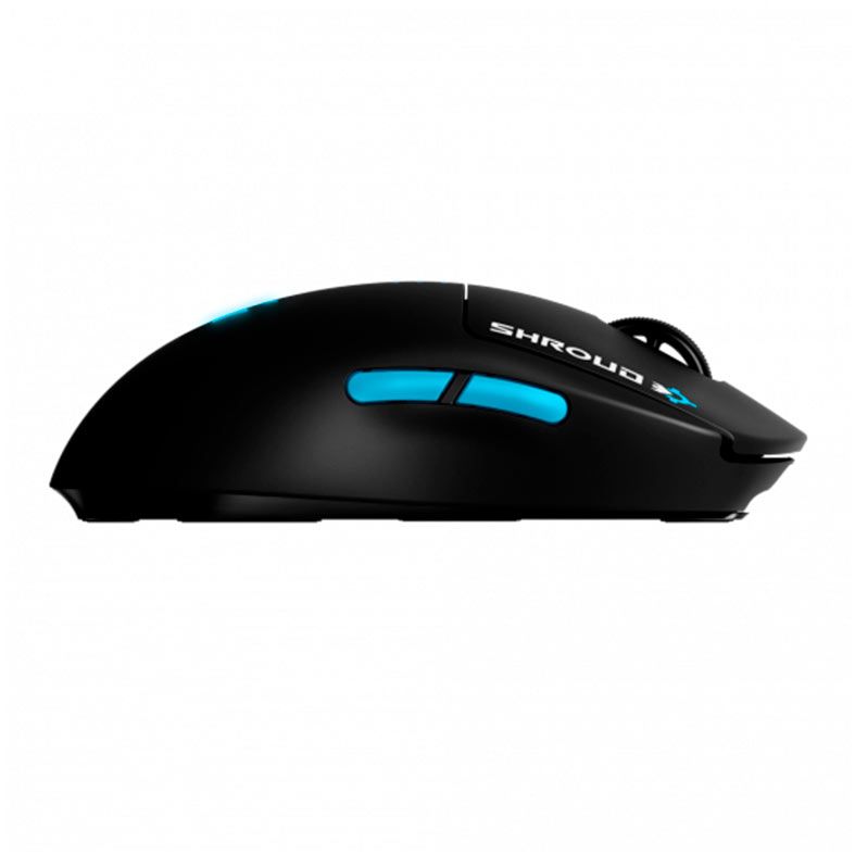Mouse Gamer Logitech G Pro Wireless Shroud Edition, 25600DPI, 7 Botoes, Preto, 910-006069