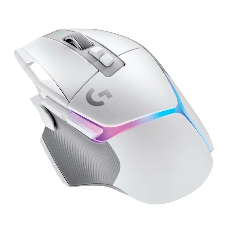 Mouse Gamer Logitech G502 X Plus, RGB, 25600DPI, 13 Botoes, Branco, 910-006170