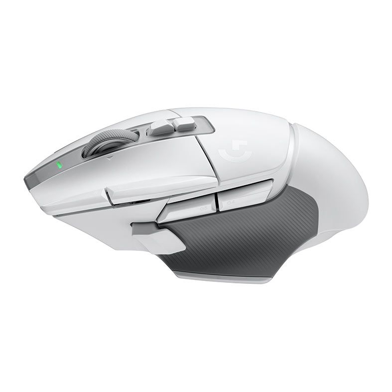 Mouse Gamer Logitech G502 X Lightspeed, Wireless, 25600 DPI, 13 Botoes, Branco, 910-006188
