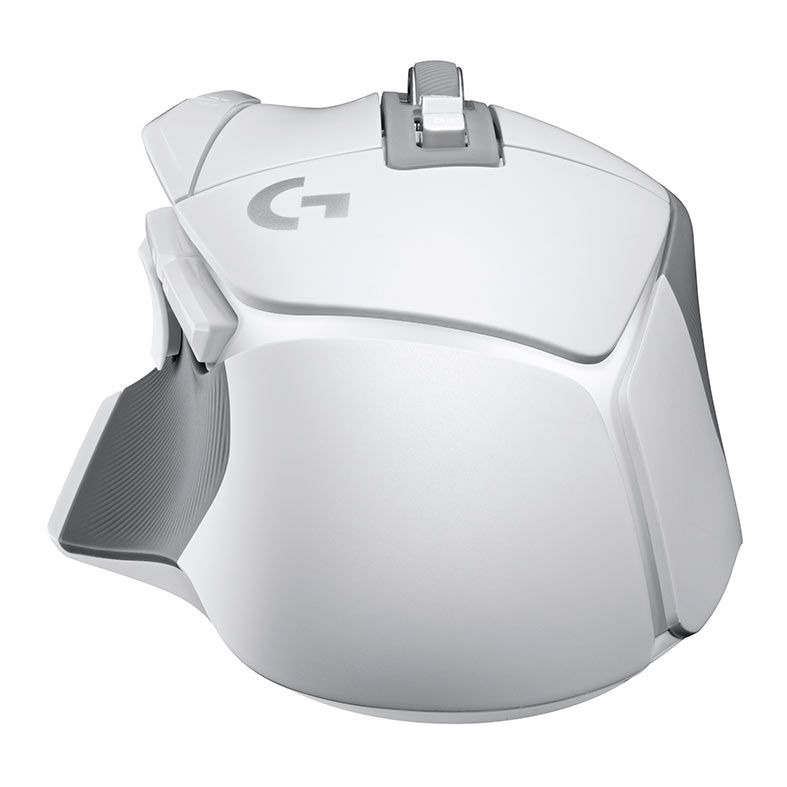 Mouse Gamer Logitech G502 X Lightspeed, Wireless, 25600 DPI, 13 Botoes, Branco, 910-006188