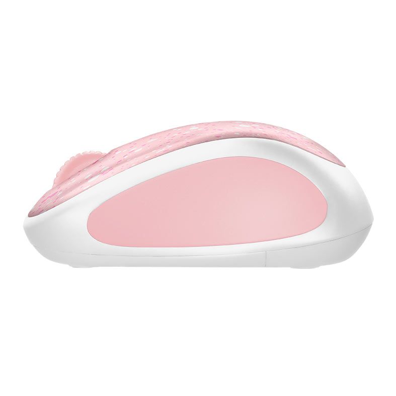 Mouse Logitech M317C Collection, Wireless, 1000DPI, 3 Botoes, Rose Splash, 910-006213