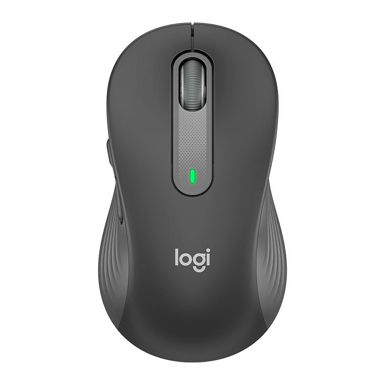 Mouse Logitech Signature M650L, Bluetooth, 2000DPI, 5 Botoes, Grafite, 910-006231
