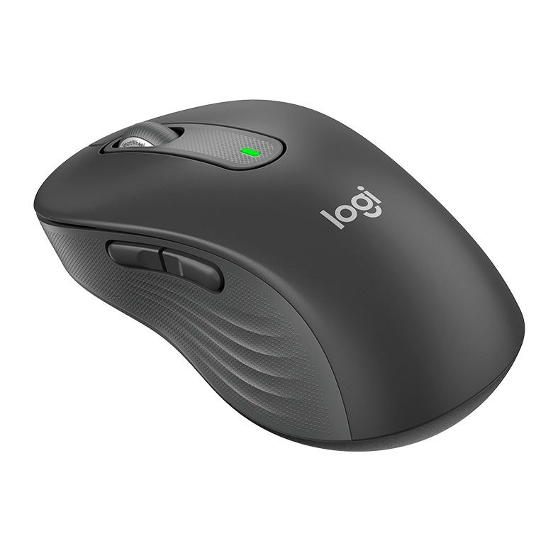Mouse Logitech Signature M650L, Bluetooth, 2000DPI, 5 Botoes, Grafite, 910-006231