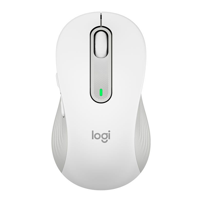 Mouse Logitech Signature M650L, Bluetooth, 2000DPI, 5 Botoes, Branco, 910-006233