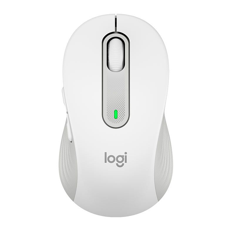 Mouse Logitech Signature M650, Bluetooth, 2000DPI, 5 Botoes, Branco, 910-006252