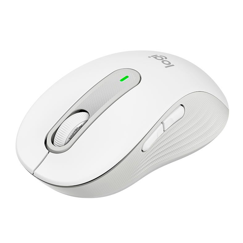 Mouse Logitech Signature M650, Bluetooth, 2000DPI, 5 Botoes, Branco, 910-006252