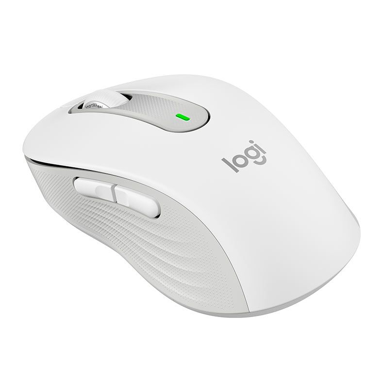 Mouse Logitech Signature M650, Bluetooth, 2000DPI, 5 Botoes, Branco, 910-006252