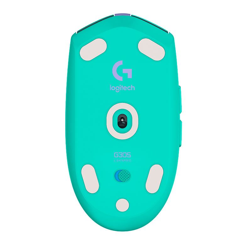 Mouse Gamer Logitech G305, Wireless, 12000DPI, 6 Botoes, Verde, 910-006377