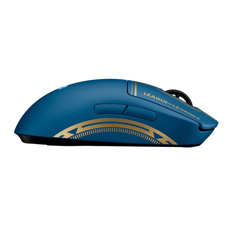 Mouse Gamer Logitech G PRO League Of Legends, RGB, Wireless, 25600 DPI, 8 Botoes, Azul, 910-006450