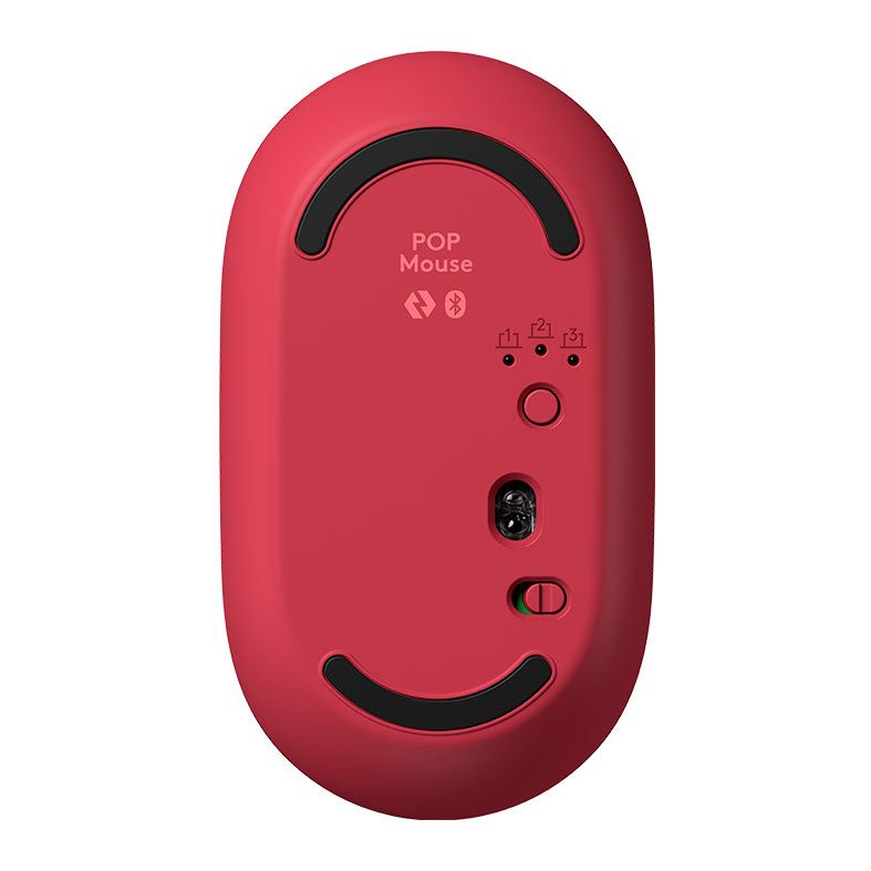 Mouse Logitech Pop Mouse, 4000DPI, 4 Botoes, Rosa Heartbreaker, 910-006551