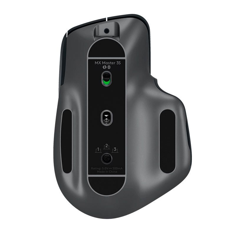Mouse Logitech MX Master 3S, 8000DPI, 6 Botoes, Grafite, 910-006561