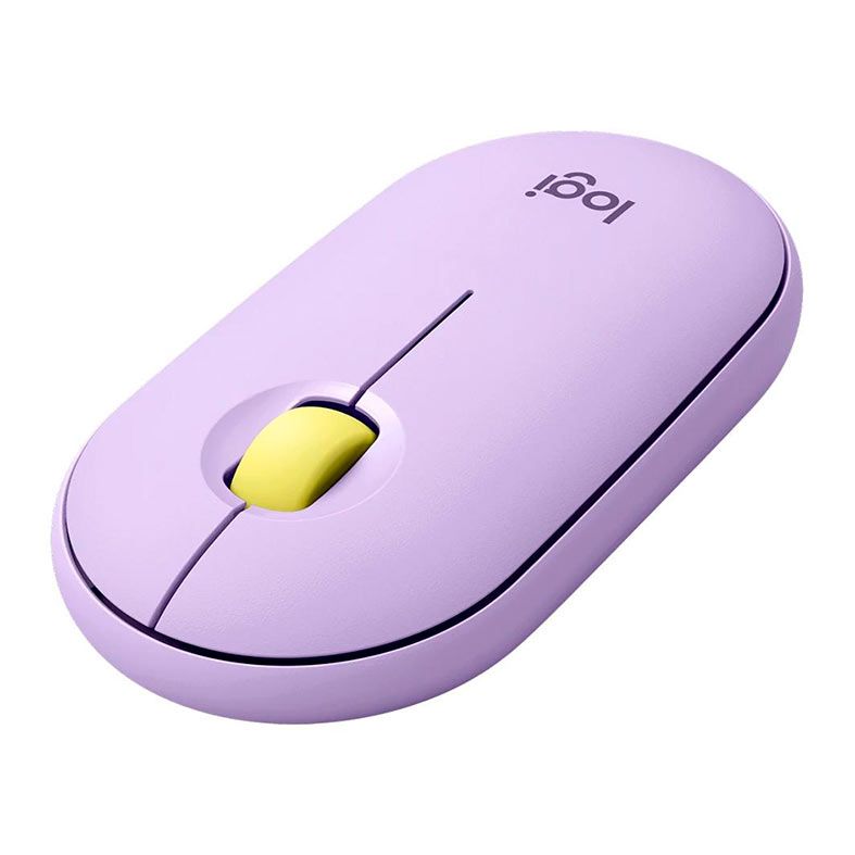 Mouse Logitech Pebble M350, Wireless, Lilas, 910-006659