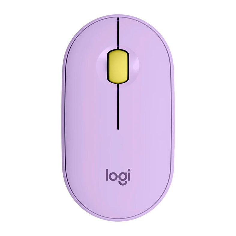 Mouse Logitech Pebble M350, Wireless, Lilas, 910-006659