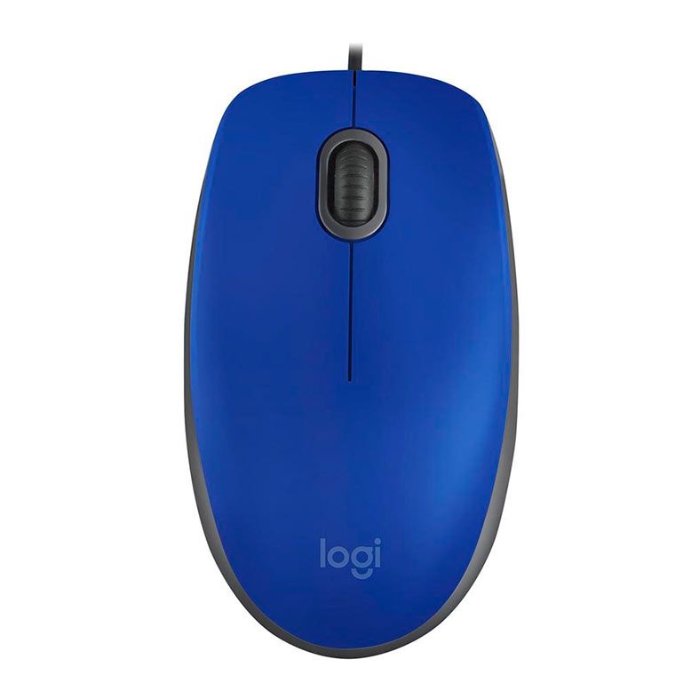Mouse Logitech M110 Silent, 1000DPI, 3 Botoes, Azul, 910-006662
