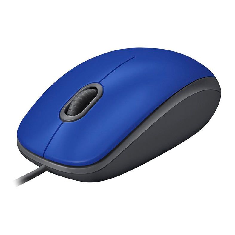 Mouse Logitech M110 Silent, 1000DPI, 3 Botoes, Azul, 910-006662