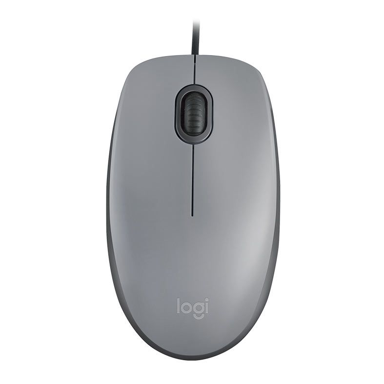 Mouse Logitech M110 Silent, 1000Dpi, Cinza, 910-006757