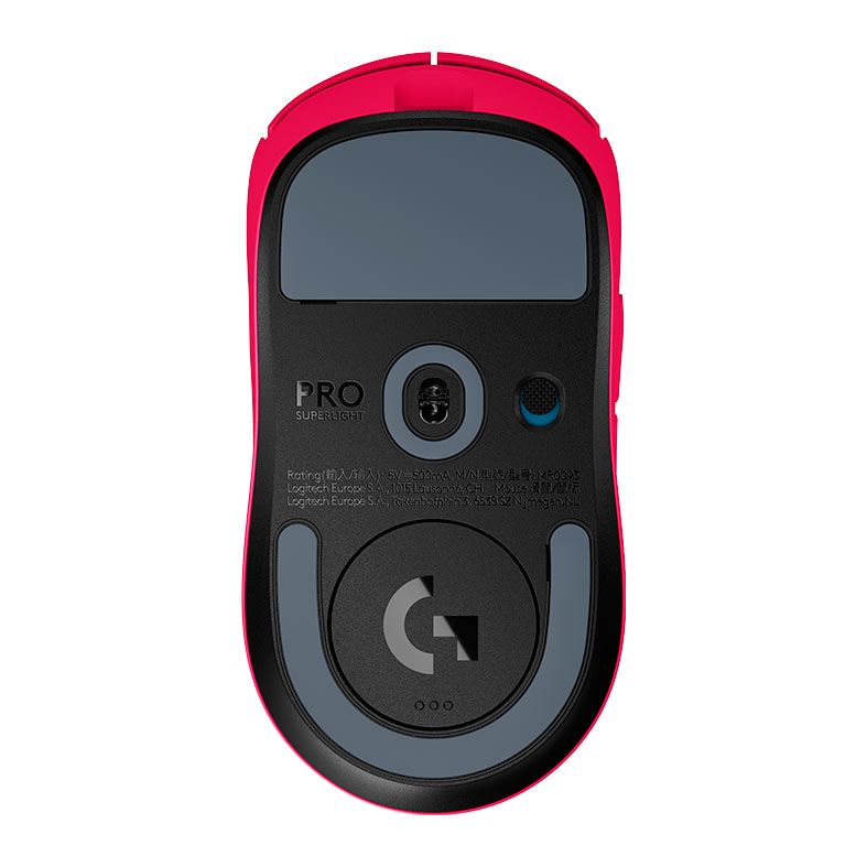 Mouse Gamer Logitech G Pro X Superlight 2, 32000DPI, 5 Botoes, Wireless, Magenta, 910-006796