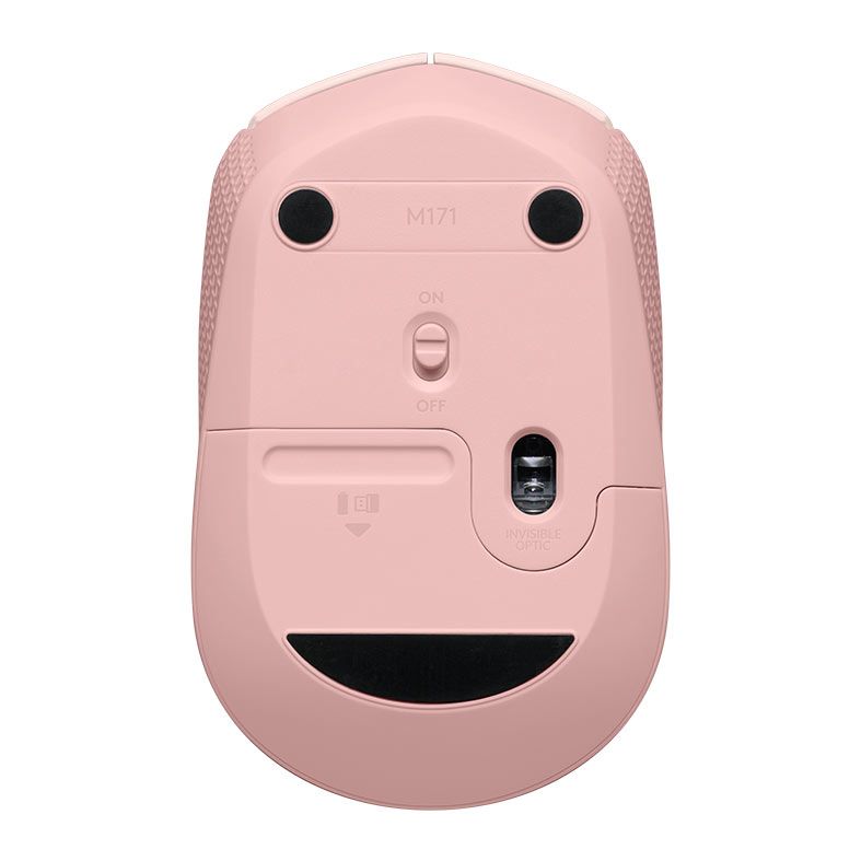 Mouse Logitech M170 Wireless, 1000DPI, Rosa, 910-006862