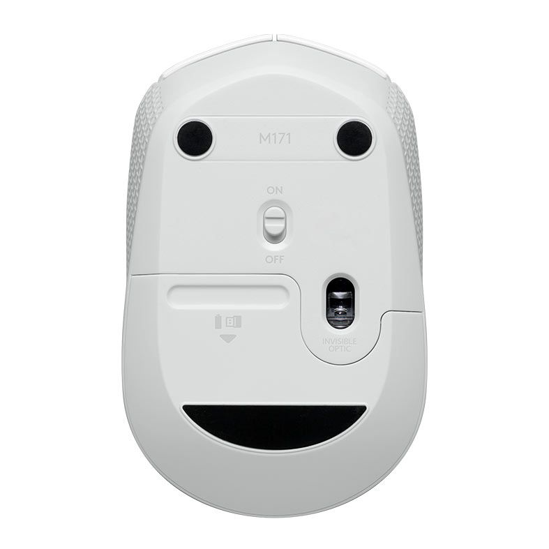 Mouse Logitech M170 Wireless, 1000DPI, Branco, 910-006864