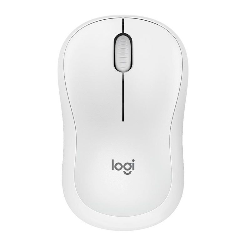 Mouse Logitech M240 Silent, Bluetooth, 1000DPI, 3 Botoes, Branco, 910-007116