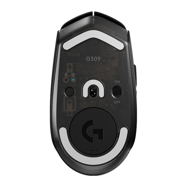Mouse Gamer Logitech G309 Lightspeed, 25600DPI, 6 Botoes, Bluetooth, Preto, 910-007198